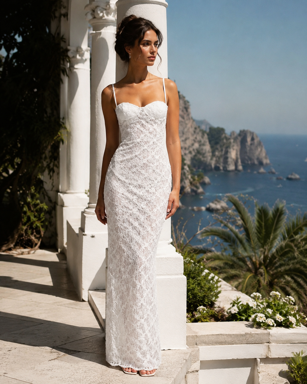 Taormina Lace Maxi Dress