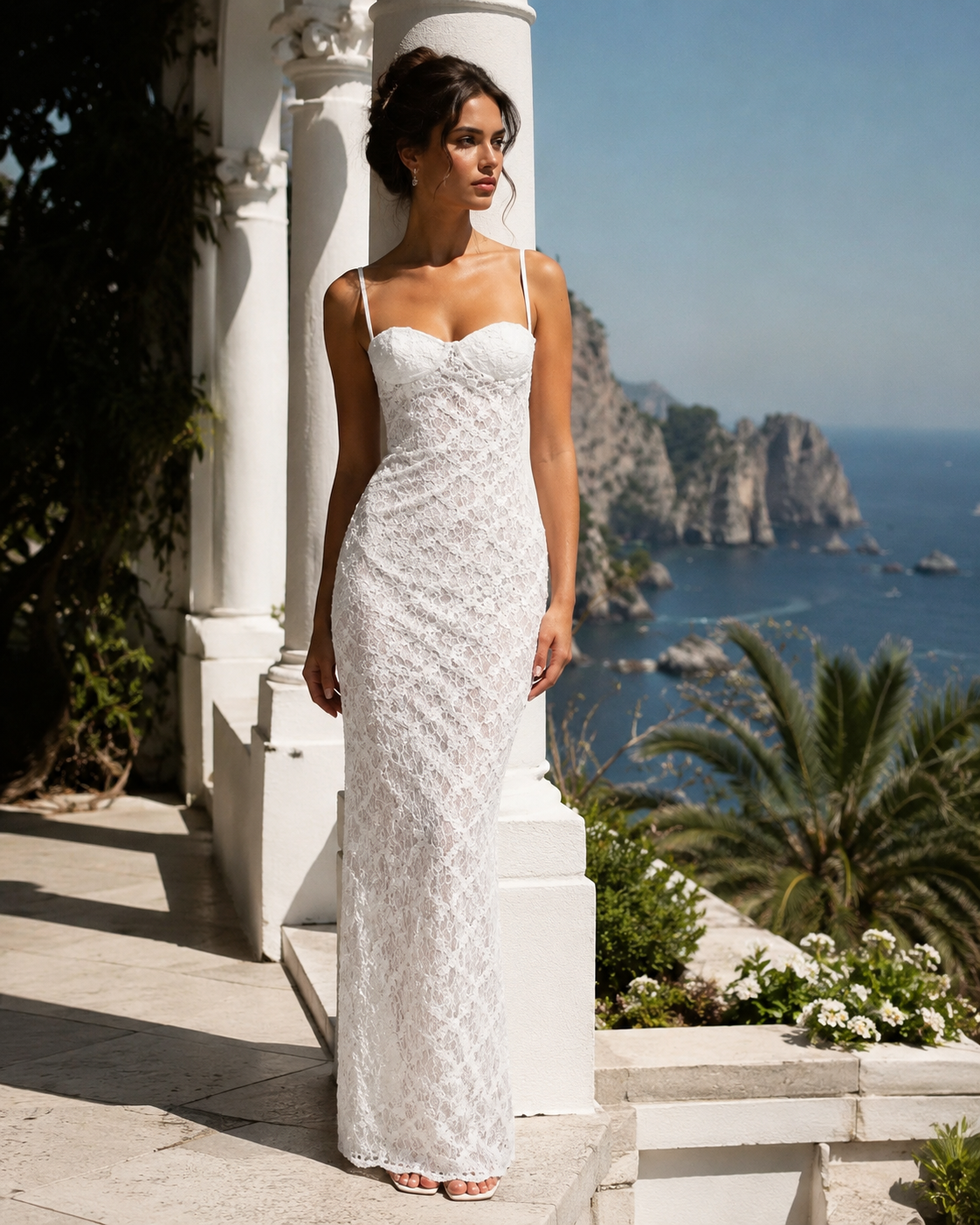 Taormina Lace Maxi Dress