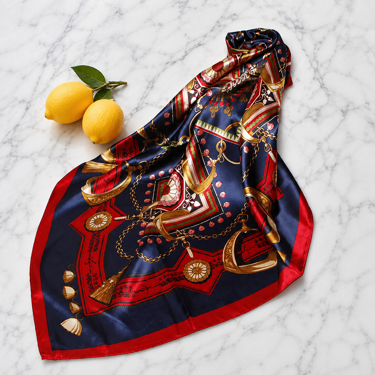 Portofino Silk Satin Scarf
