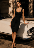 Sicily Vintage Halter Gown - 90s Backless Silhouette