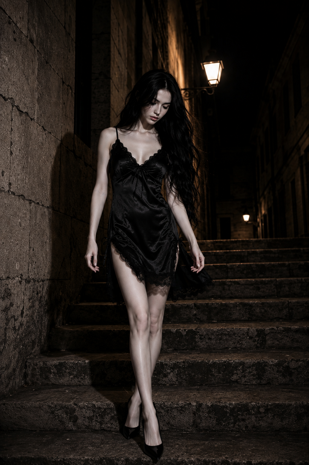 The Blumarine '98 Archival Boudoir Mini Dress