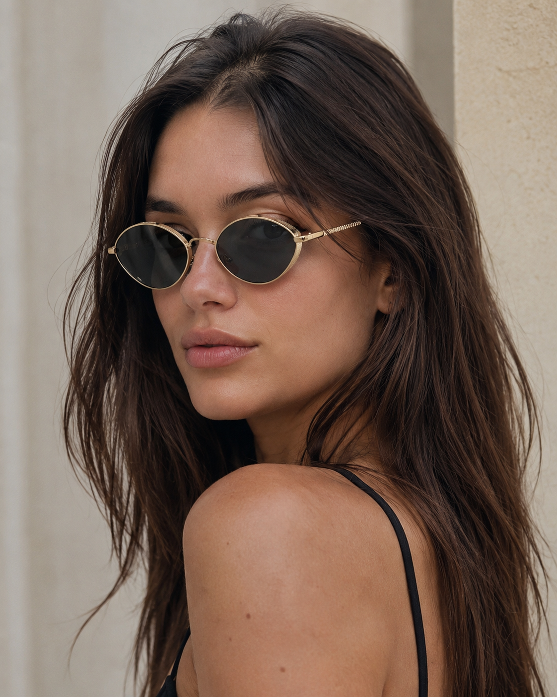Bellucci Metal Runway Sunglasses